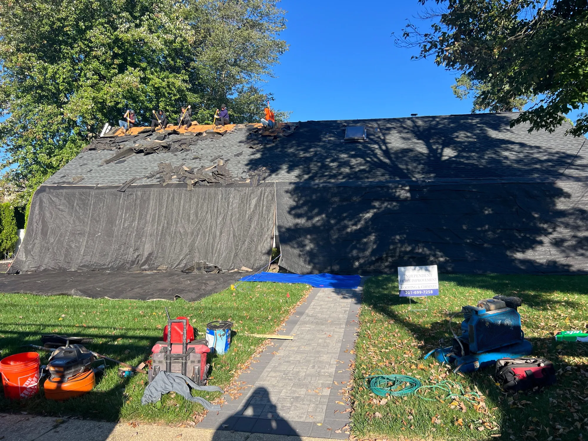 Rusted roof vent identified during inspection